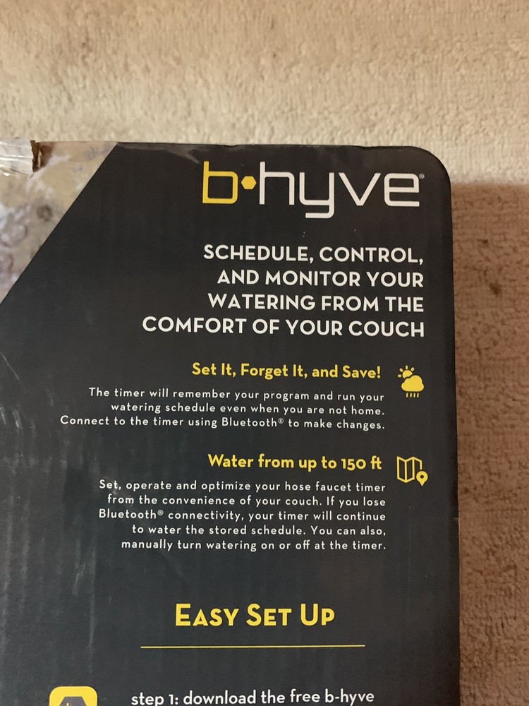 B-Hyve XD Bluetooth 2-Outlet Hose Watering Timer Sprinkler Timer
