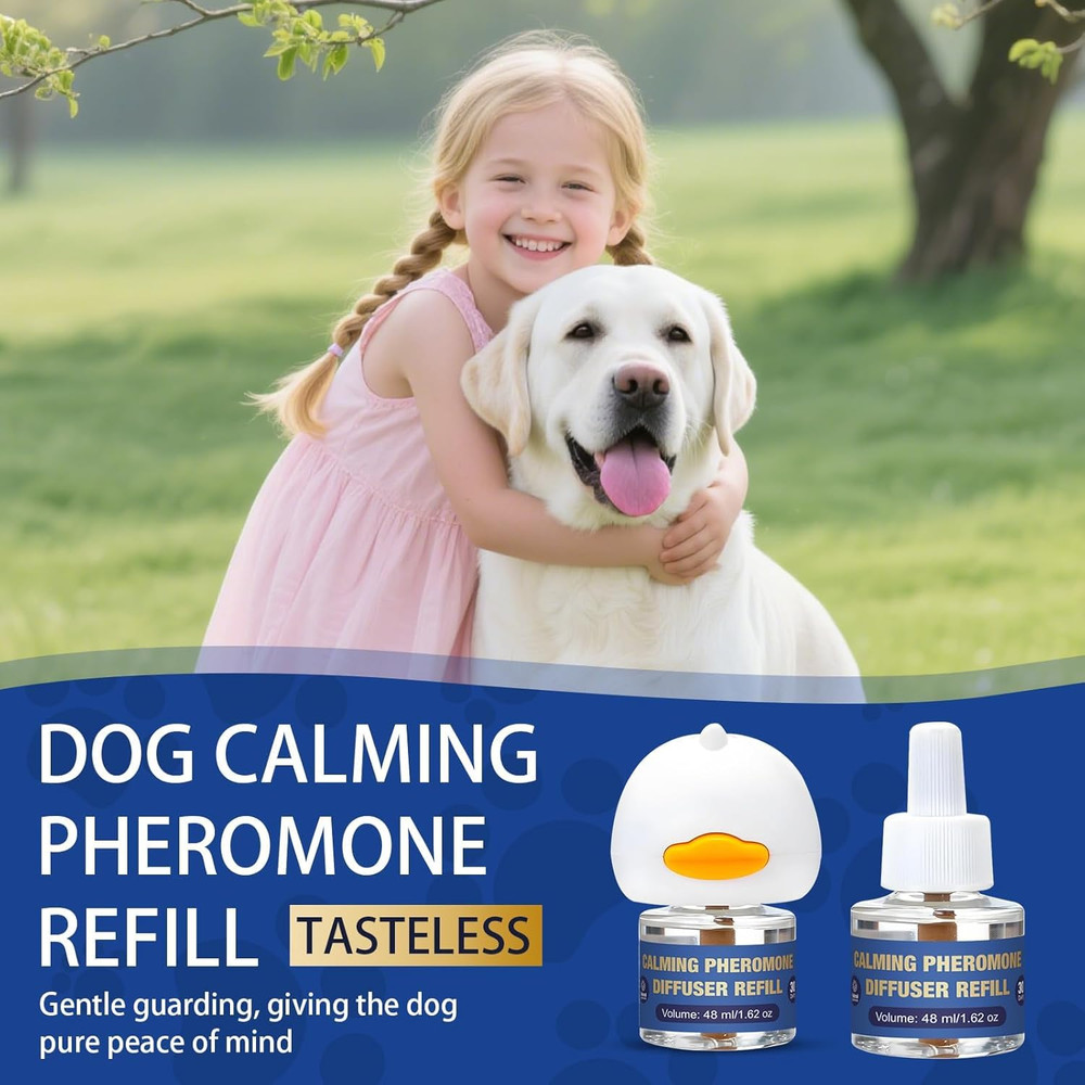 Dog Pheromone Calming Diffuser: Relaxing Pheromone Diffuser for Dogs Relief Stre