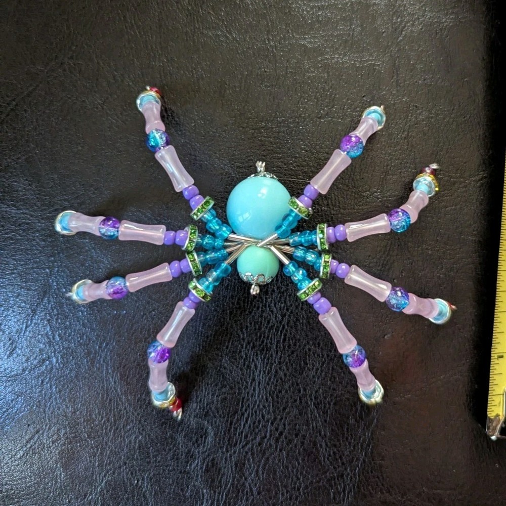 Handmade Beaded Spider (easter)
