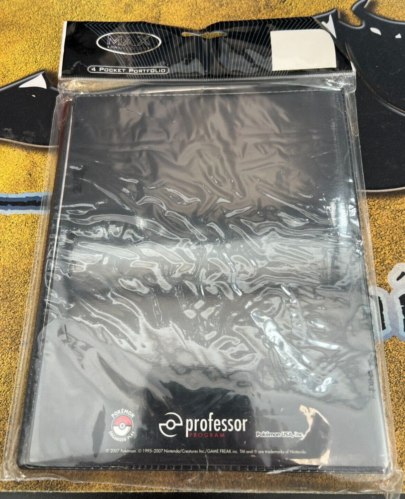 Pokemon SEALED Tyranitar Professor Program 4 Pocket Binder!!