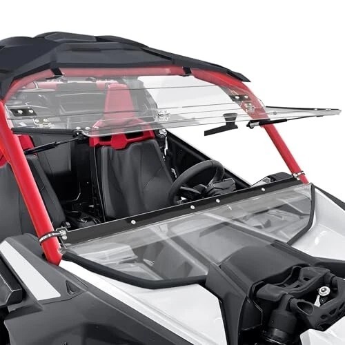 Front X3 Flip Windshield Scratch Proof Full Windshield Compatible With Can-Am