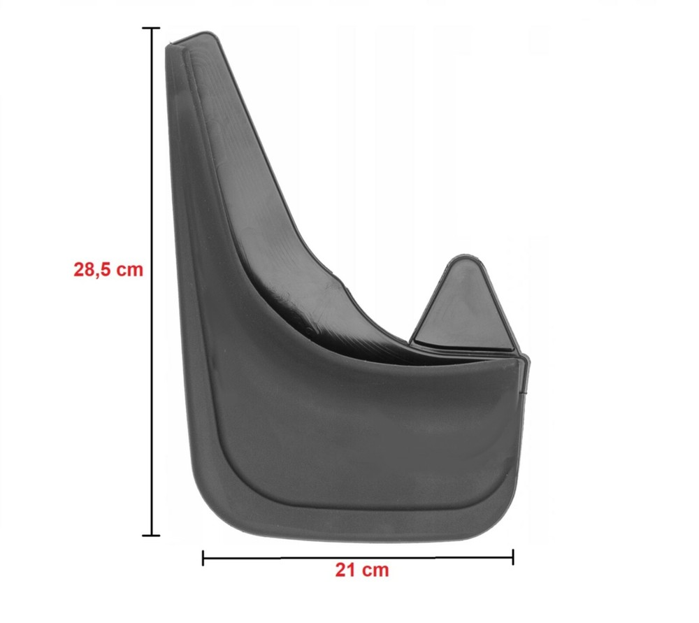 2x Front Mud Flaps Splash Guards for Fiat Panda 319 Hatchback