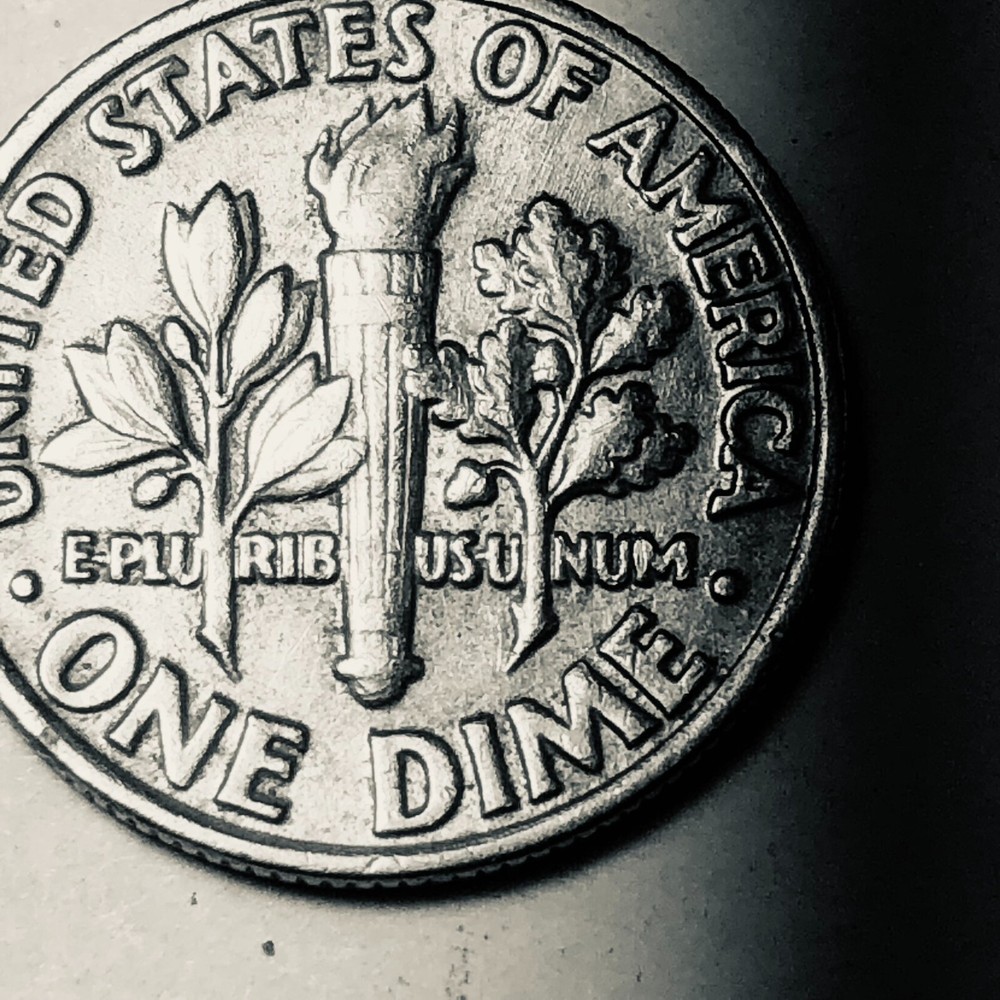 1985 p Roosevelt dime