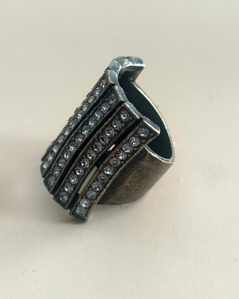 Crystal Shield Ring