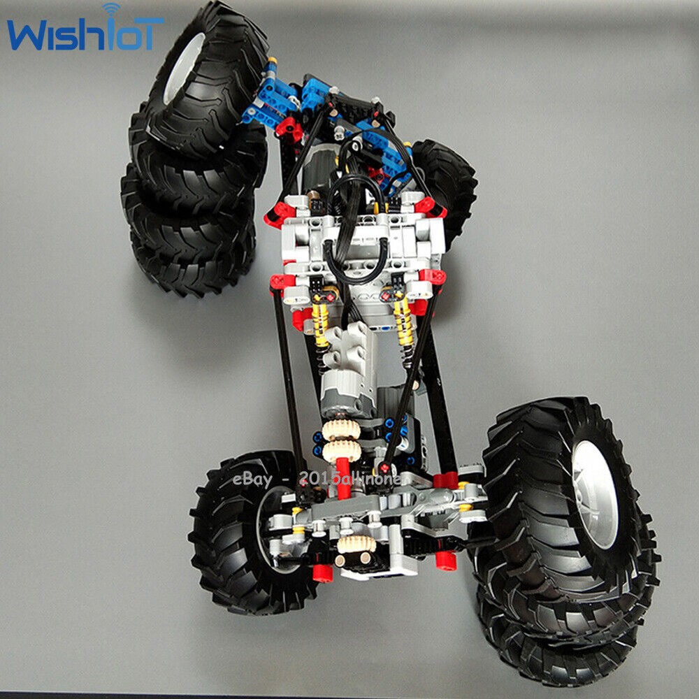 Technic 4WD Off Road RC Climbing Car Wireless Remote Control Building Brick Set