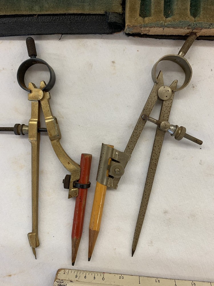 Vintage Drafting Tools ~ Engineering ~ Sears West Germany ~ AS FOUND ~ AS IS