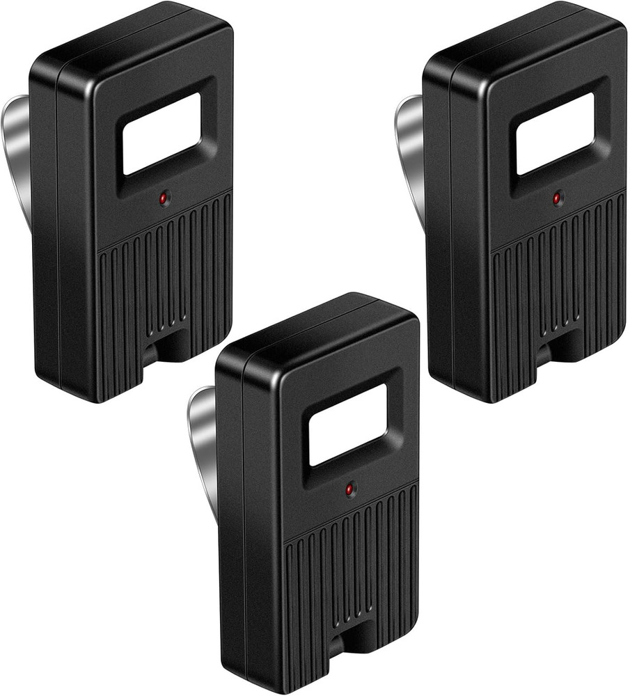 Kingdder 3 Pcs Garage Door Remote 8 Dip Switch Compatible with Linear Delta 3 DT