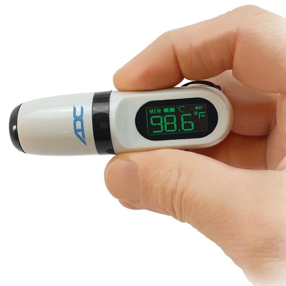 Adtemp Non-Contact Thermometer LCD Display 432 1 Each White