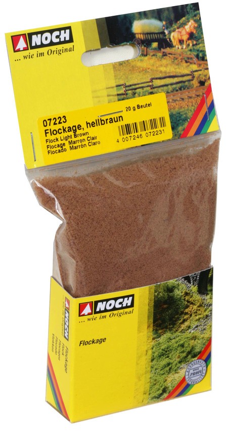 NOCH,Flocking light brown 20g, , NOC07223