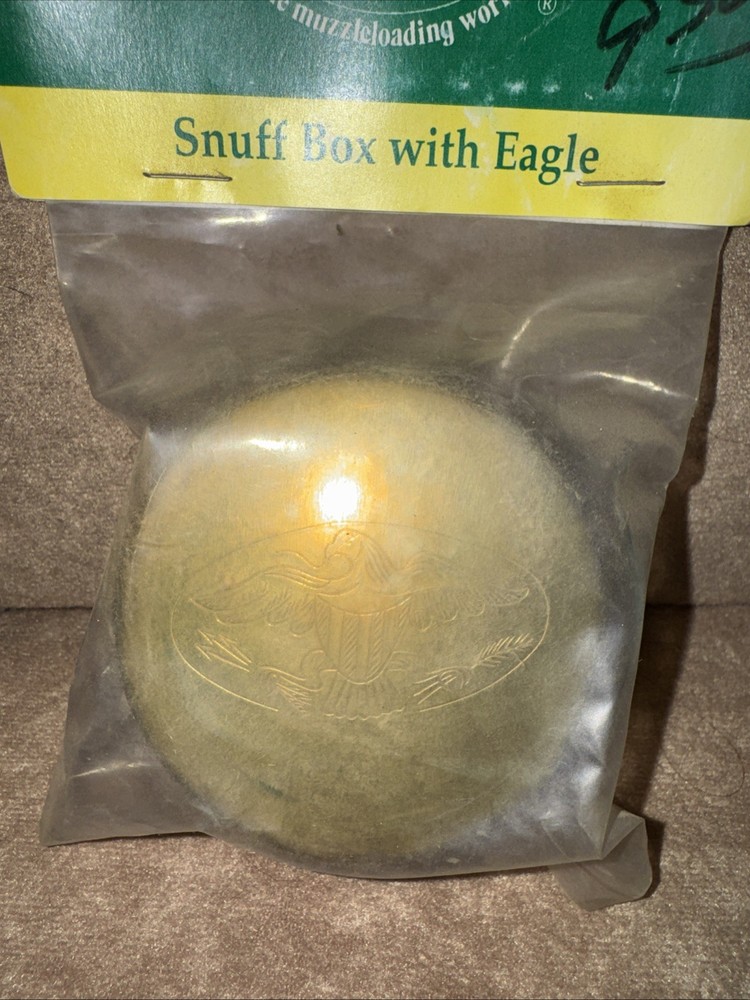 Tod Cash Snuff Box W/Eagle