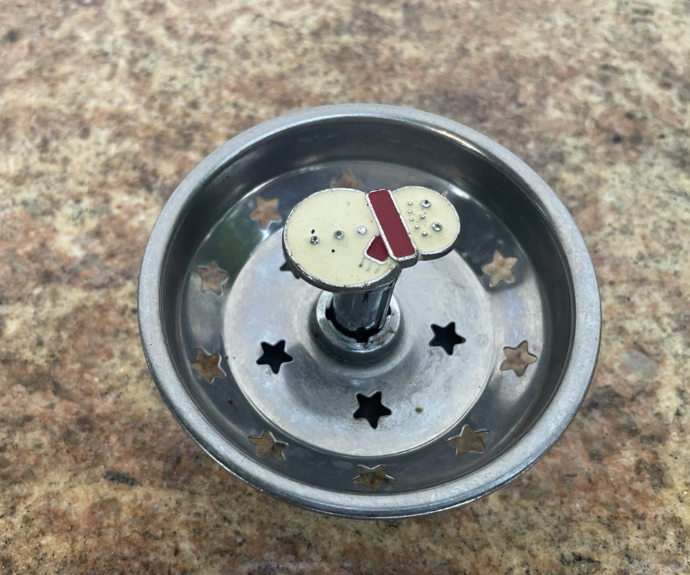 Snowman  kitchen sink strainer stopper