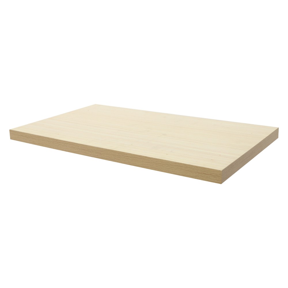 Wood Color 75x45x3.5cm Adjustable Workbenches Tabletop Rectangular Countertop