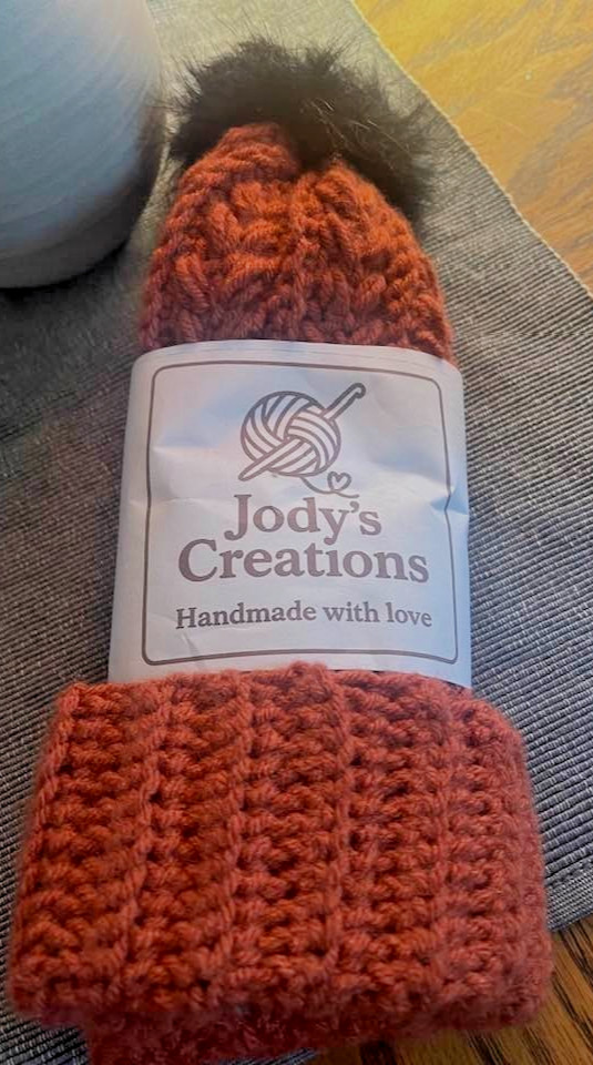 crochet hat handmade!