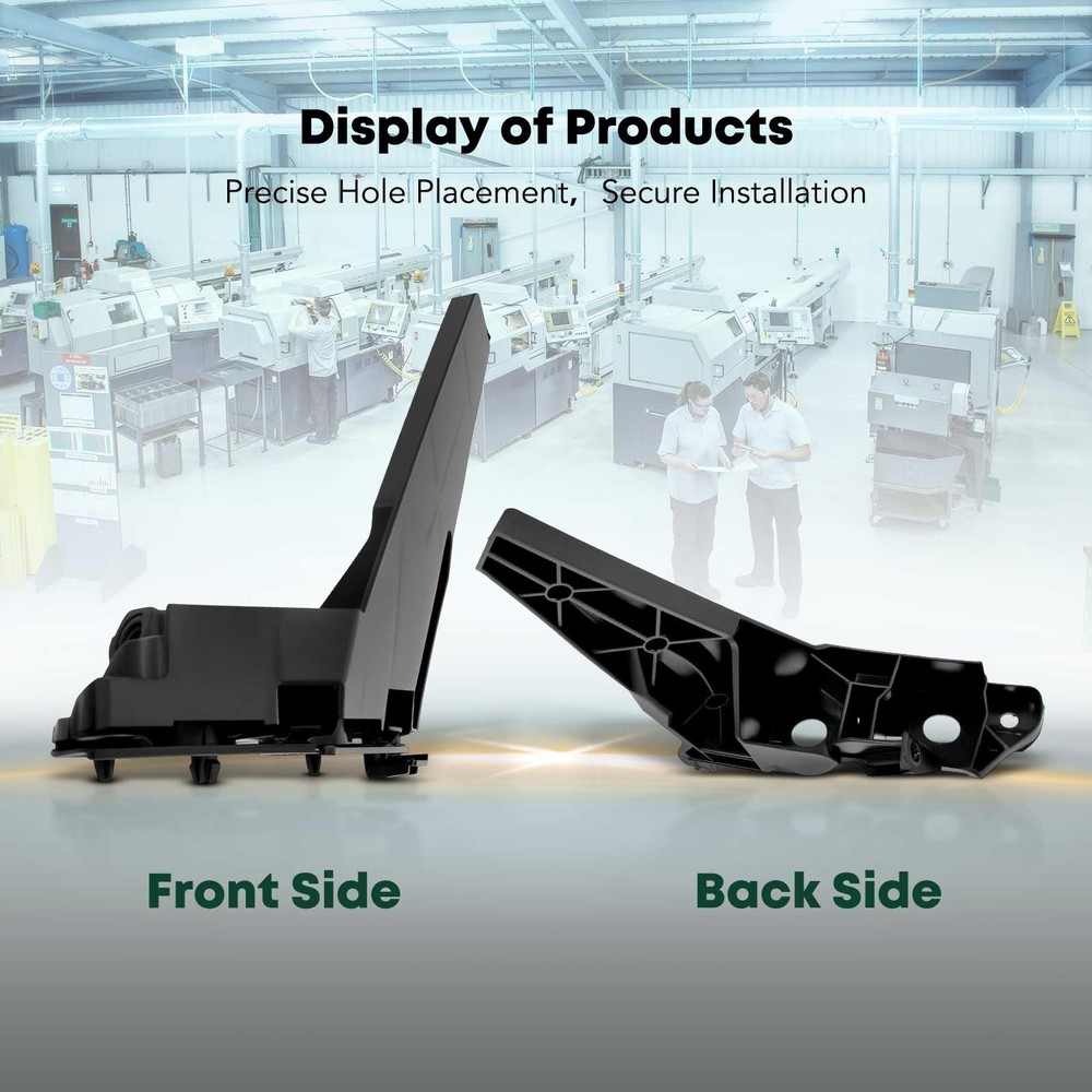 Front Left Driver Side Bumper Bracket Compatible with Volkswagen Jetta 2022-2024
