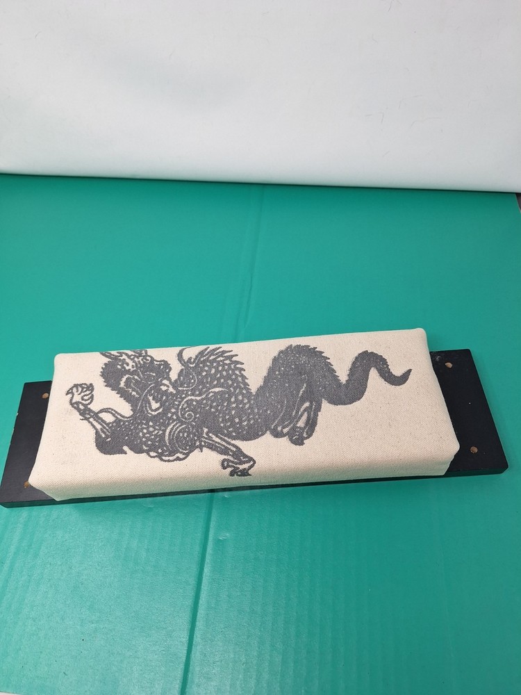 16" Large Black Dragon Canvas Pad Breaking Board Punching Training Strike Board