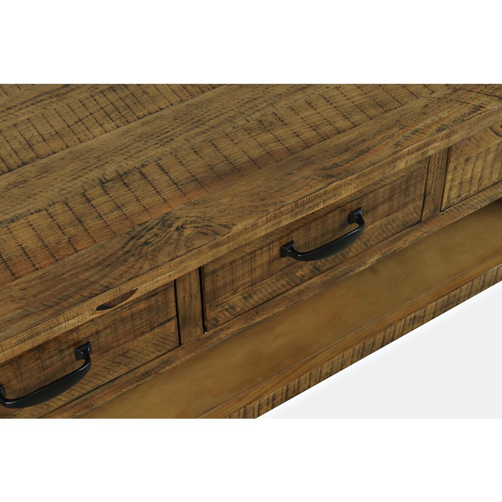 Rustic Farmhouse Solid Wood 50" Coffee Table
