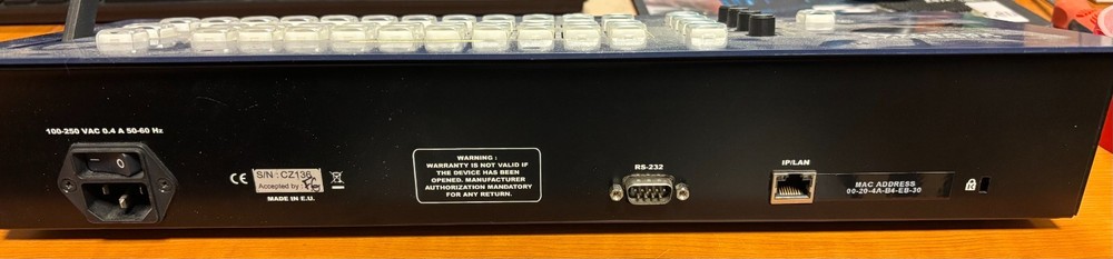 ANALOG WAY Remote Keypad RKD8044-T