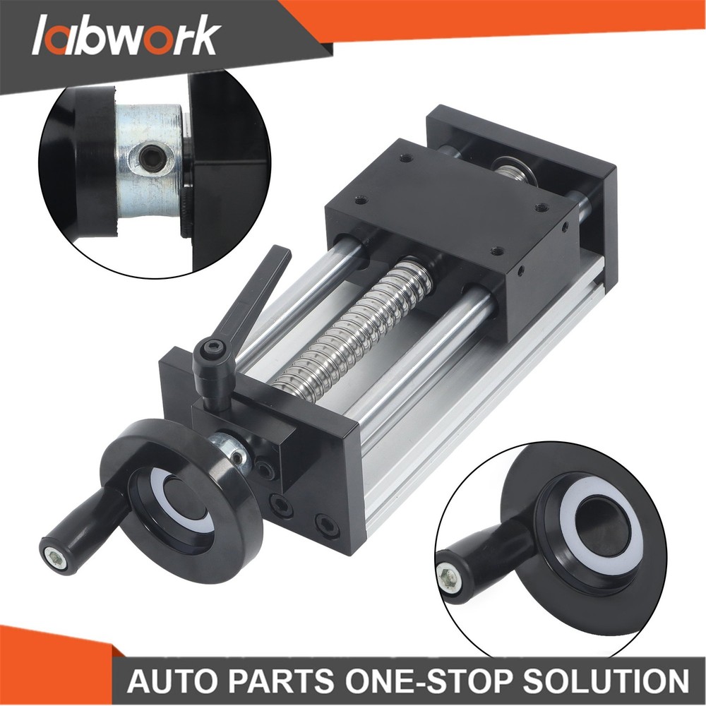 Labwork 100mm Sliding Table Linear double-track Ballscrew SFU1605 Motion Stage