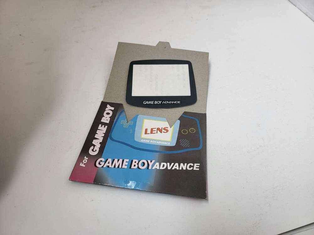 NEW Premium Replacement Plastic Protective Screen GameBoy Advance Packaged K16