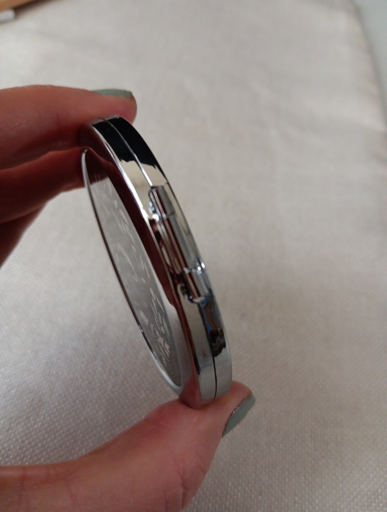 Monogrammed Compact Purse Mirror