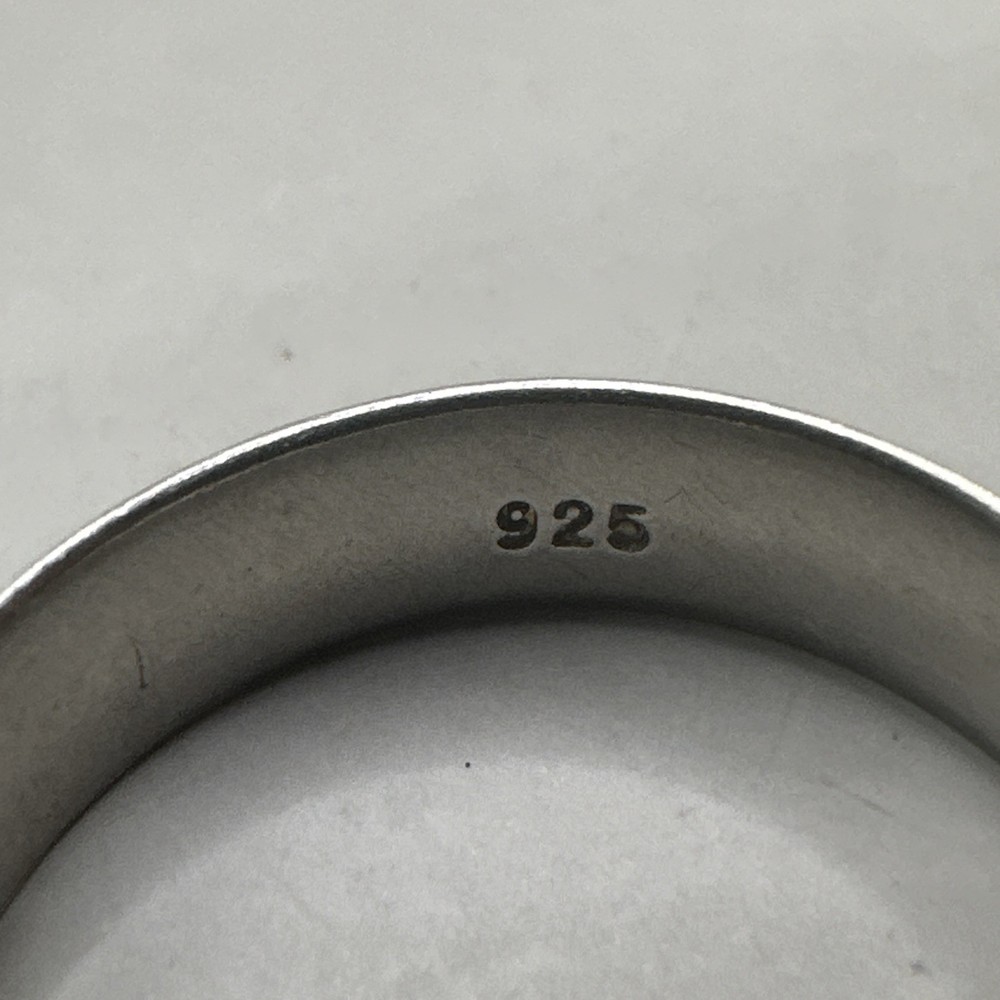 Plain Sterling Silver Band Size 10.5 (4.7g)