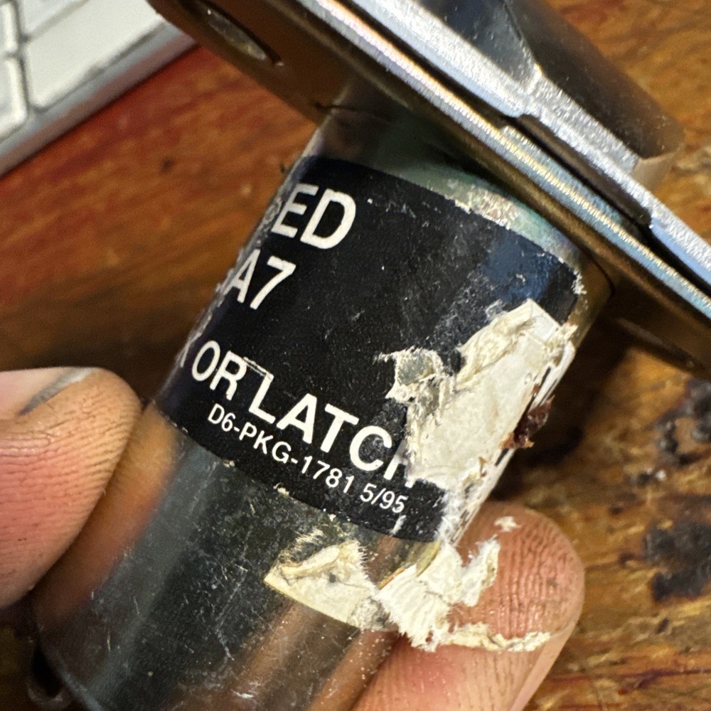 Kaba SimplexD6-PKG-1781 1995 1/2" Floating Front Throw Latch 2-3/4" Backset 6GA7