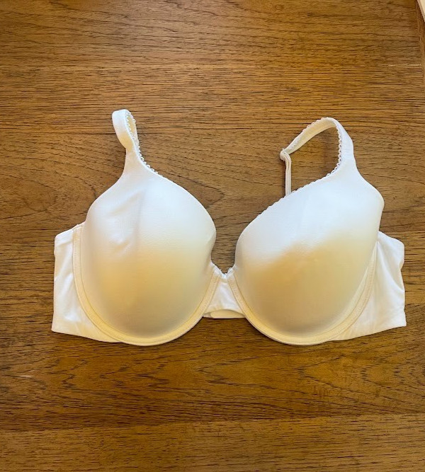 Victoria's Secret White Solid 40D Body By Victoria Lined Full Coverage Bra VS