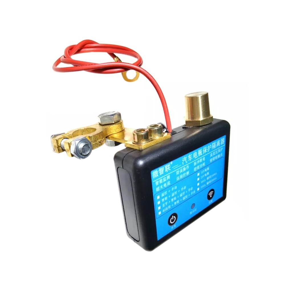 Car Switch Automatic Cut Off Wireless Remote Control Disconnect Battery Device