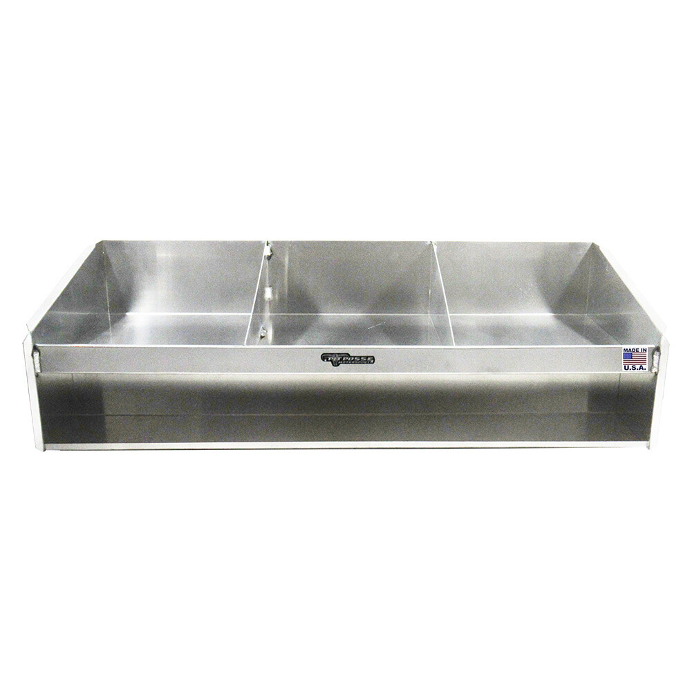 Pit Posse Helmet Bay Storage Holder Rack Aluminum Trailer Organizer- USA made