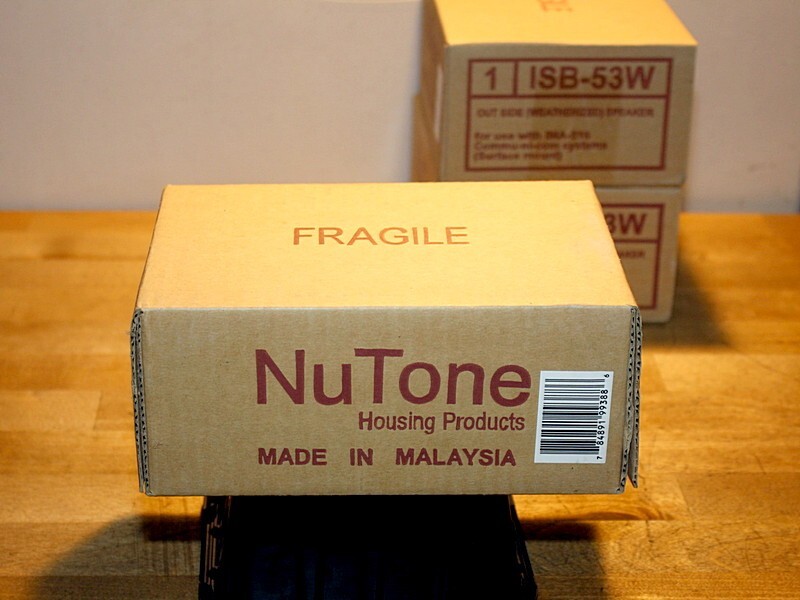 NuTone® ISB53W Outdoor Intercom Station for IM516 & IMA516 Intercom System