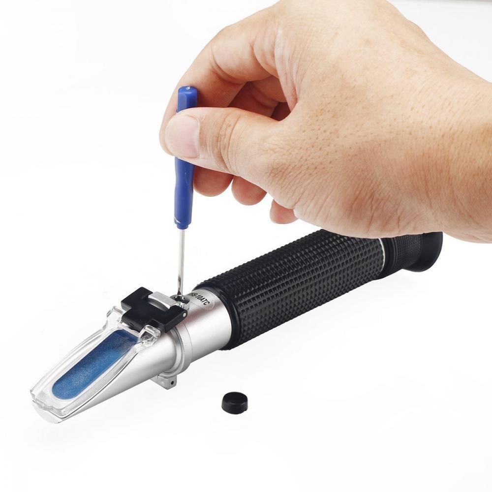 0~10% Salinity Meter Refractometer Water Reader Marine Salt Aquarium Tester US