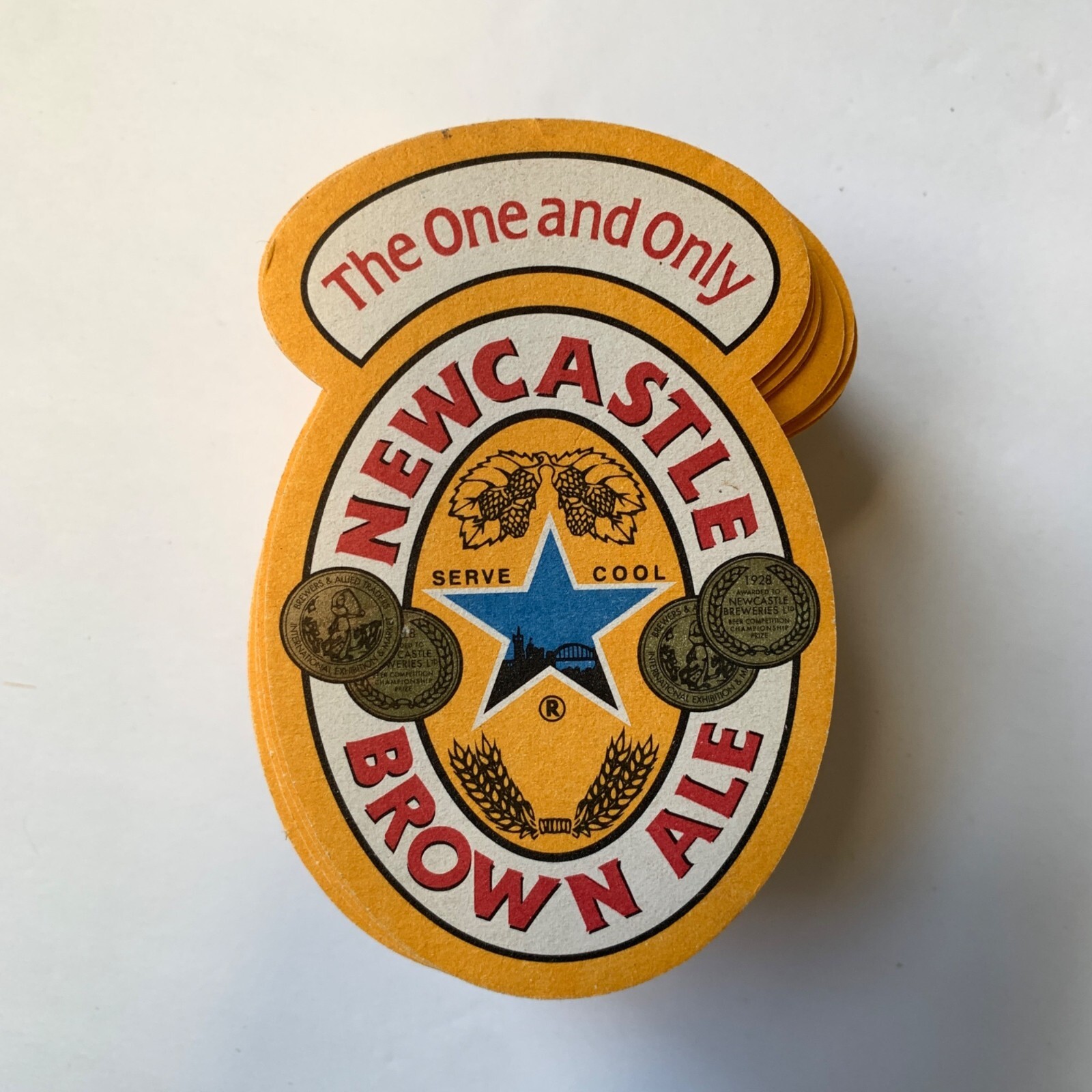 Newcastle Brown Ale Bar Coasters Lot of 45 New Unused