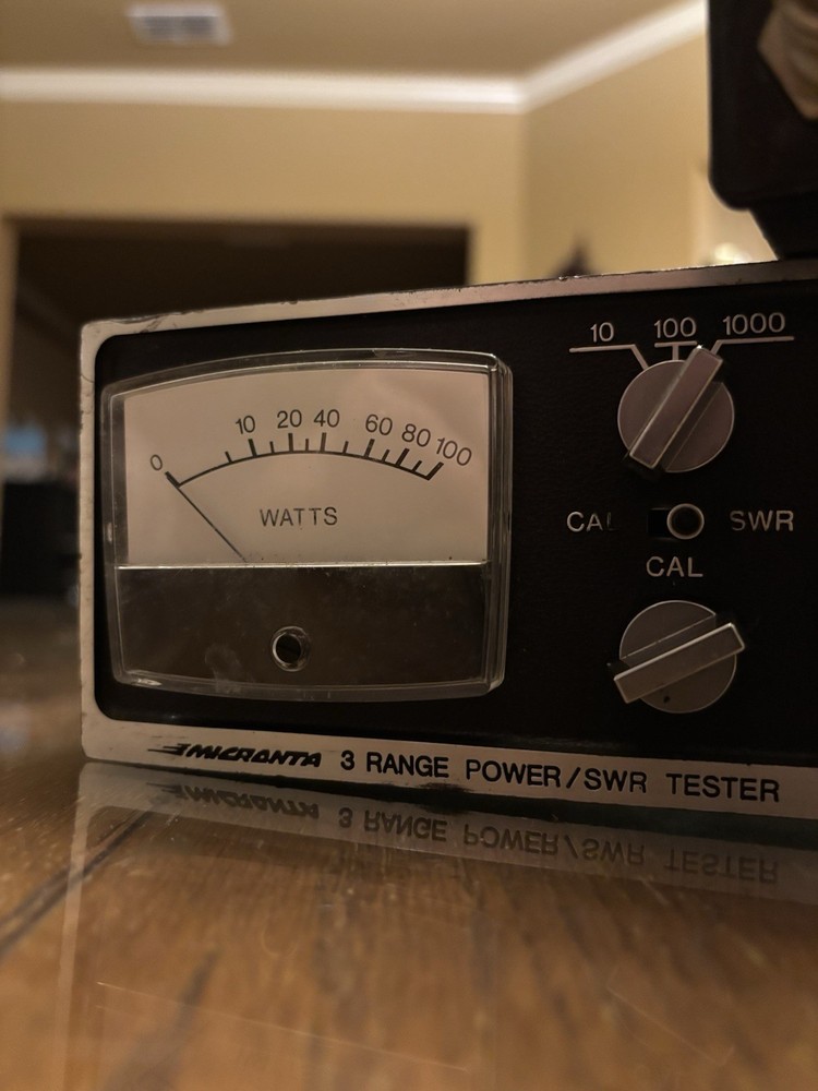 ⭐️Micronta 3 Range RF Power/SWR Meter⭐️UNTESTED PARTS⭐️