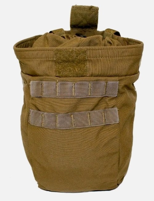 Dump Pouch USMC Roll  Coyote USGI FILBE Assault Mag Carrier GOOD condition Brown