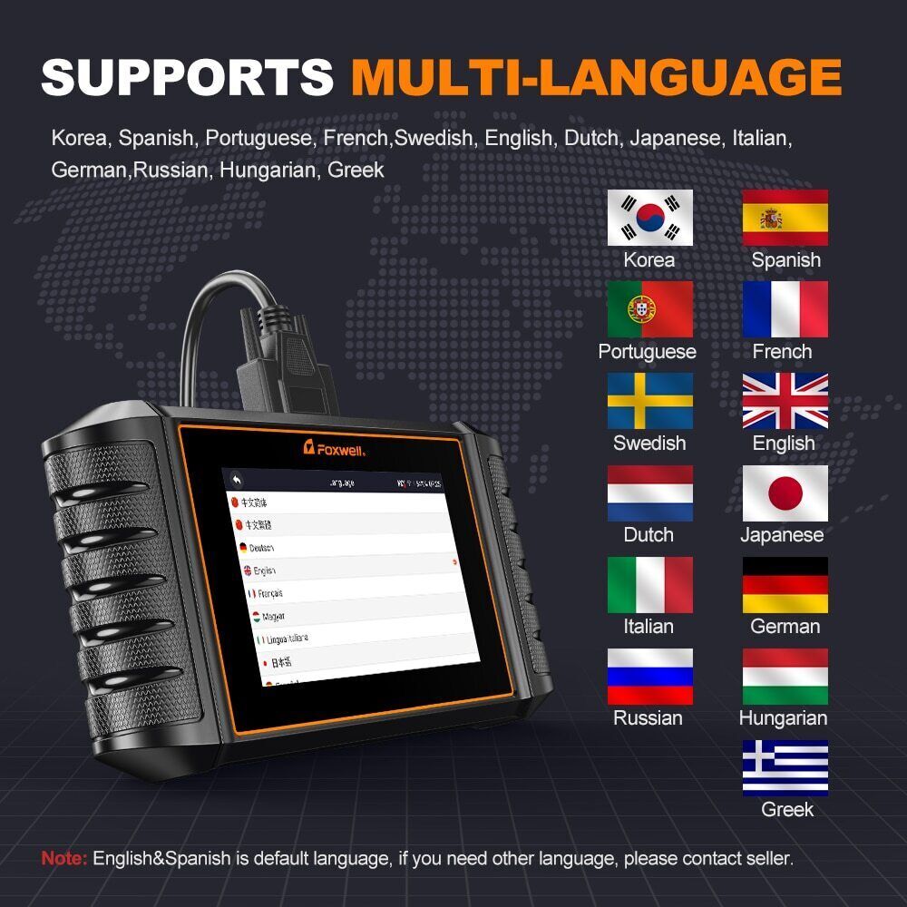 For Chrysler Dodge Bidirectional Car OBD2 Scanner Diagnostic Tool E-CU Coding