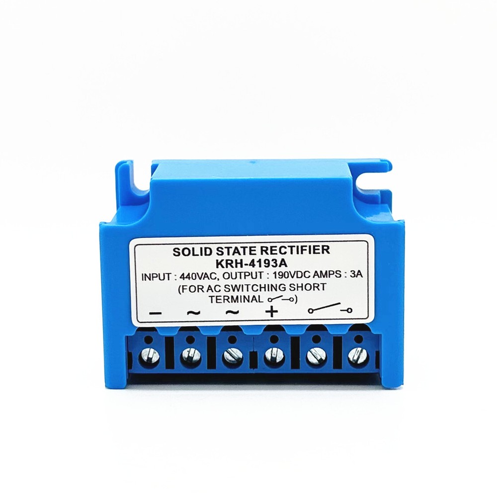 KRH-4193A 440VAC 190VDC 3A SOLID STATE RECTIFIER module