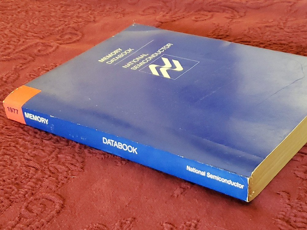 1977 Memory Databook National Semiconductor Electronics Book