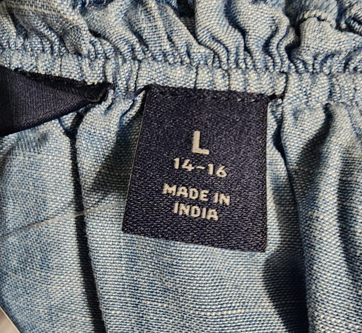 Land's End Womens Shift Dress Blue Chambray XS, S, M, L, XL, NWT SHIPS FREE