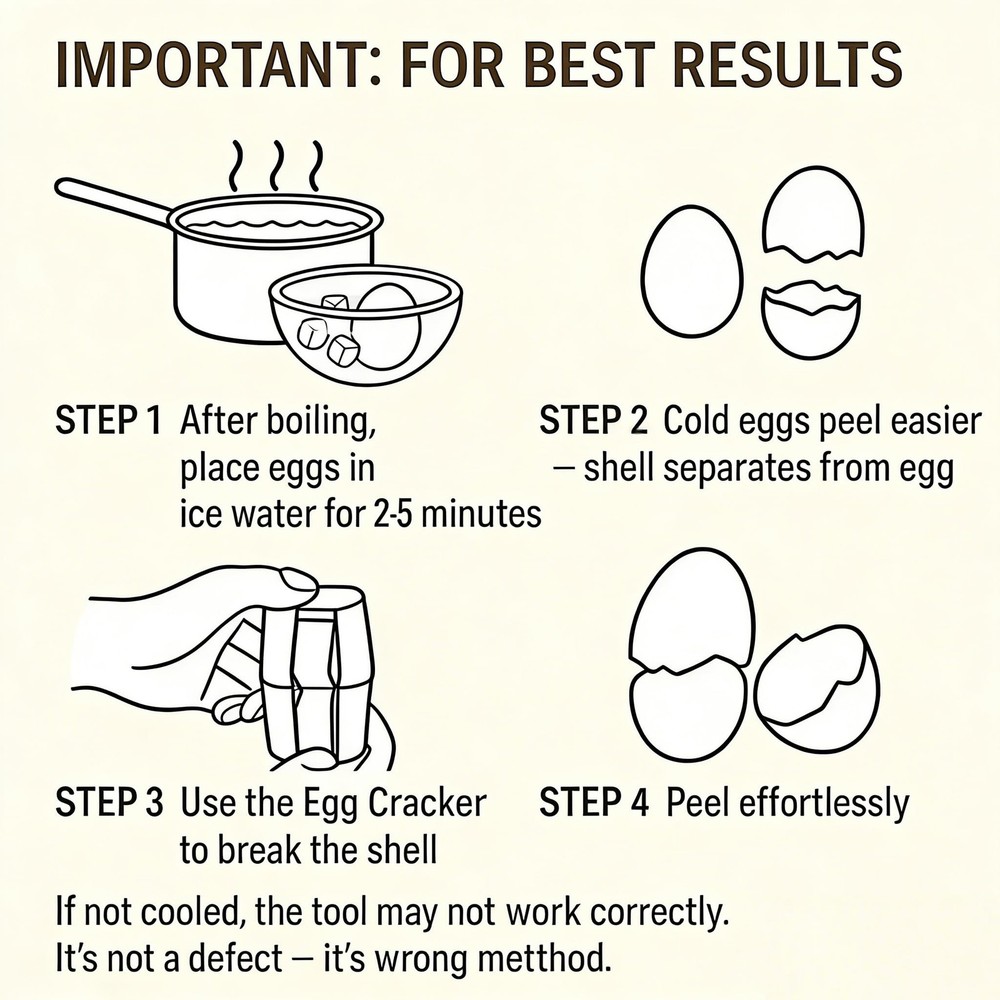 Egg Cracker, 6PCS Shell Opener for Raw Eggs, pink, yellow, orange