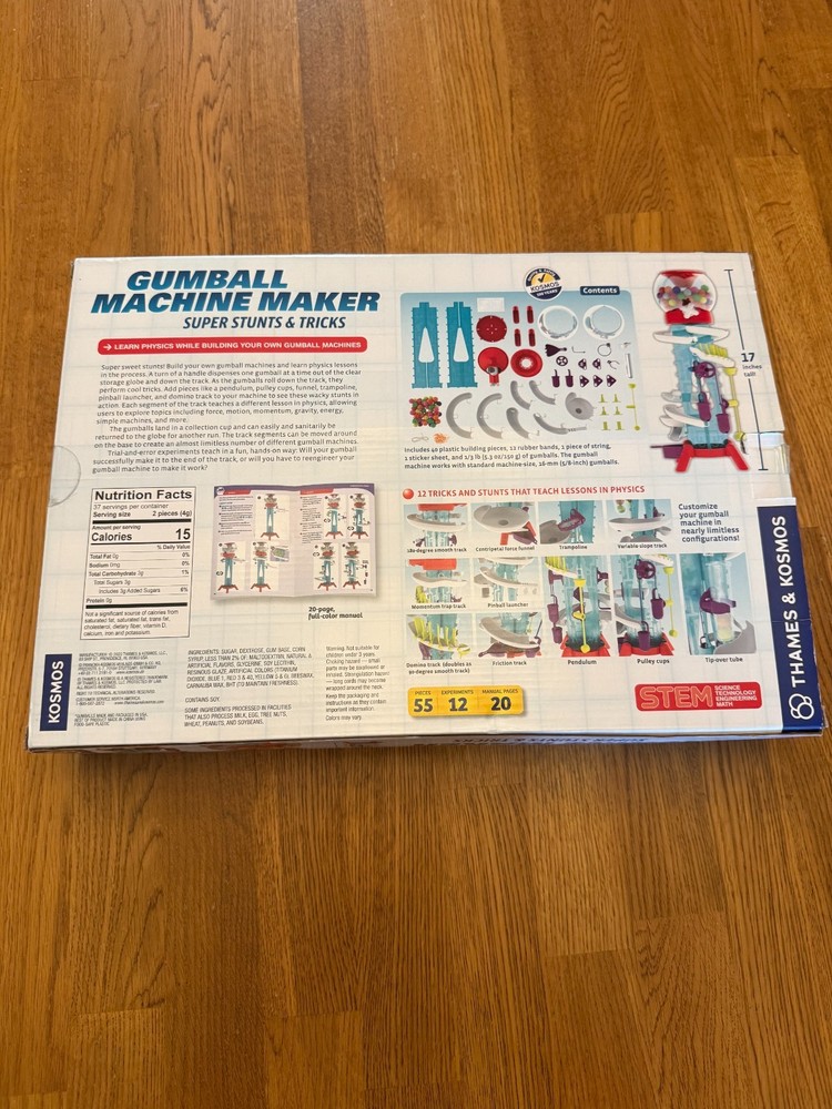 Thames & Kosmos Gumball Machine Maker Stem Experiment Kit
