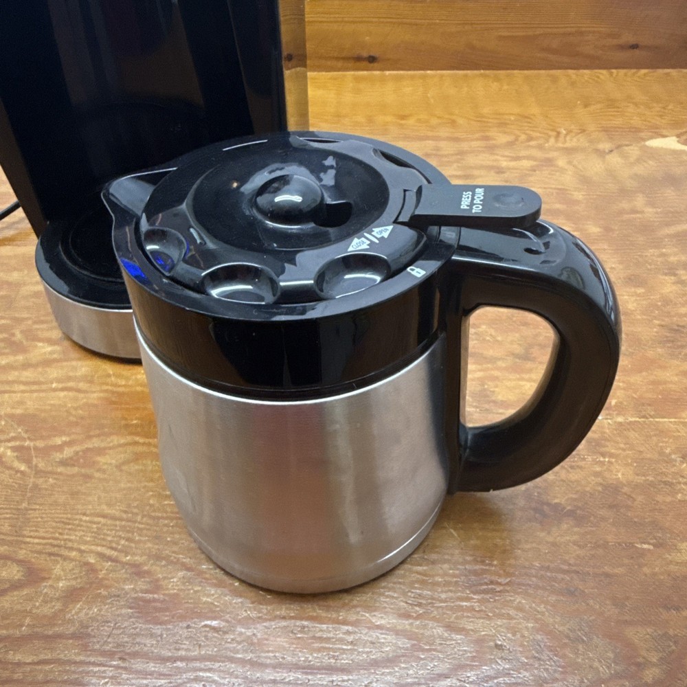 Hamilton Beach 10-Cup Programmable Coffee Maker Black Auto Shut-Off