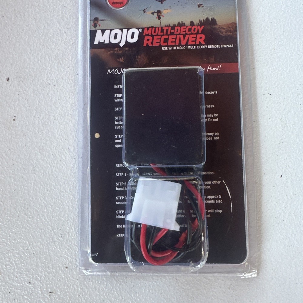 Mojo Outdoors HW2450 Multi Decoy Receiver “FREE SHIPPING “
