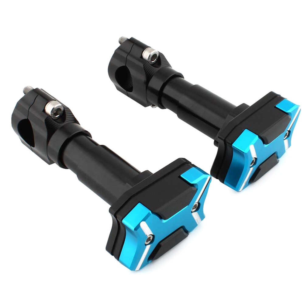 Engine Crash Bar Guard Frame Protector Modified Universal 22mm-30mm Light Blue