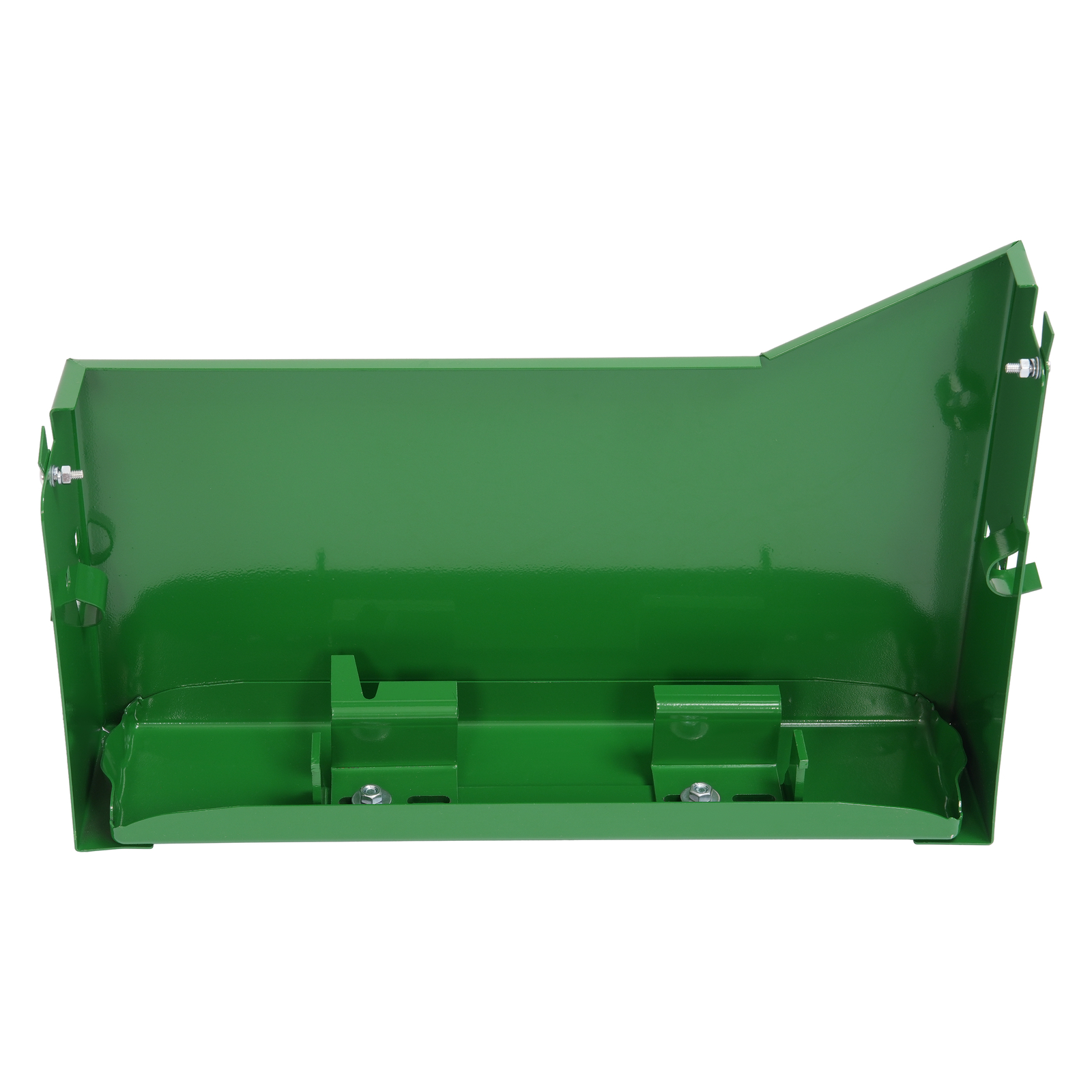 LH+RH Powder Coated Battery Box w/ Bracket For John Deere 4010 4020 4320 4520