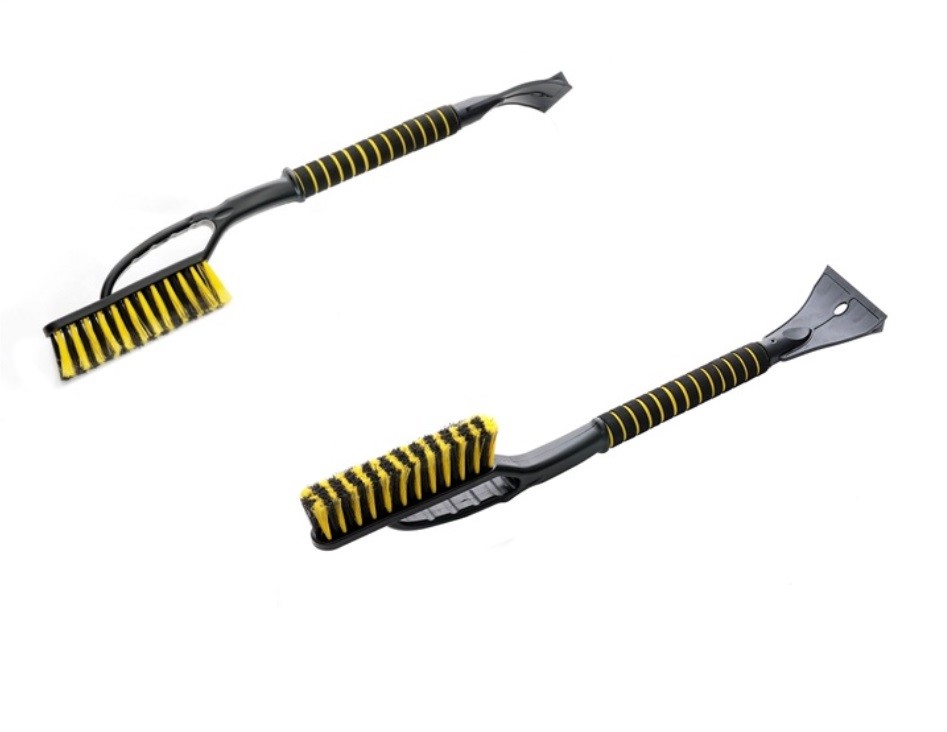 Ice Scraper Brush Soft Grip Ice Scraper Window Scraper Car 65Cm Winter Snow