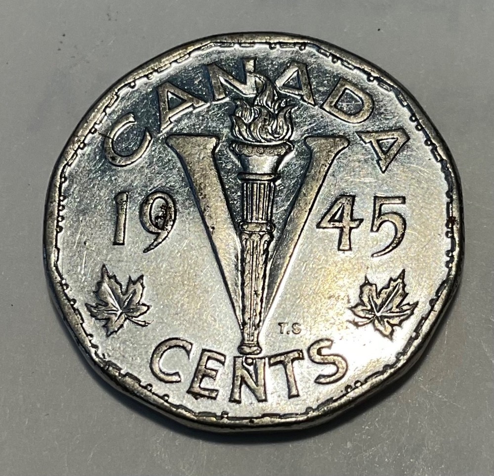 1945 CANADA   - 5. cent
