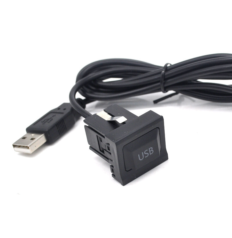 Factory postion Port Switch USB Socket cable For VW Jetta Passat Golf Mk7 Tiguan