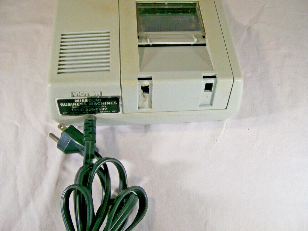 Vintage Victor 800 Adding Machine Printing Calculator