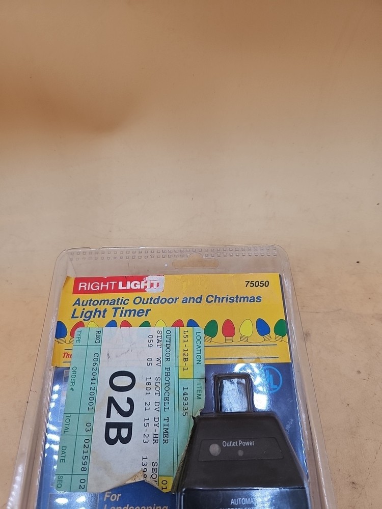 Right Light 75050 Automatic Photoelectric Eye Timer.