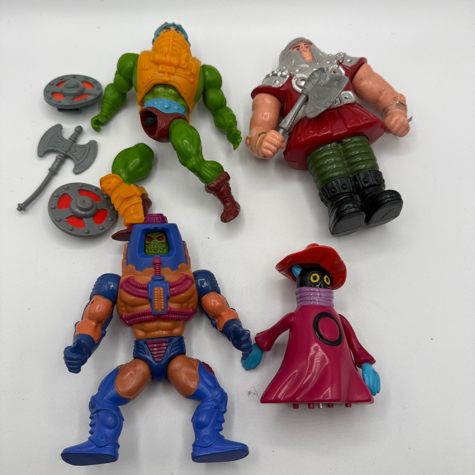 Vintage Mattel He Man Masters of the Universe Action Figure Lot  *READ